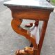 Cherry wood console table, circa 1830