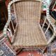 Garden rattan living room