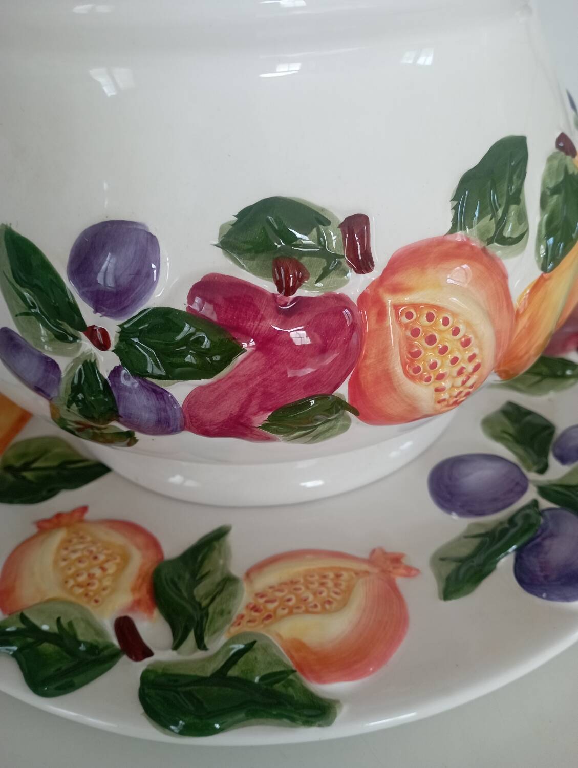 Slush tureen or fruit salad service