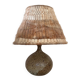 Large lamp in chamotte stoneware by Alain Blanchard, France 1970