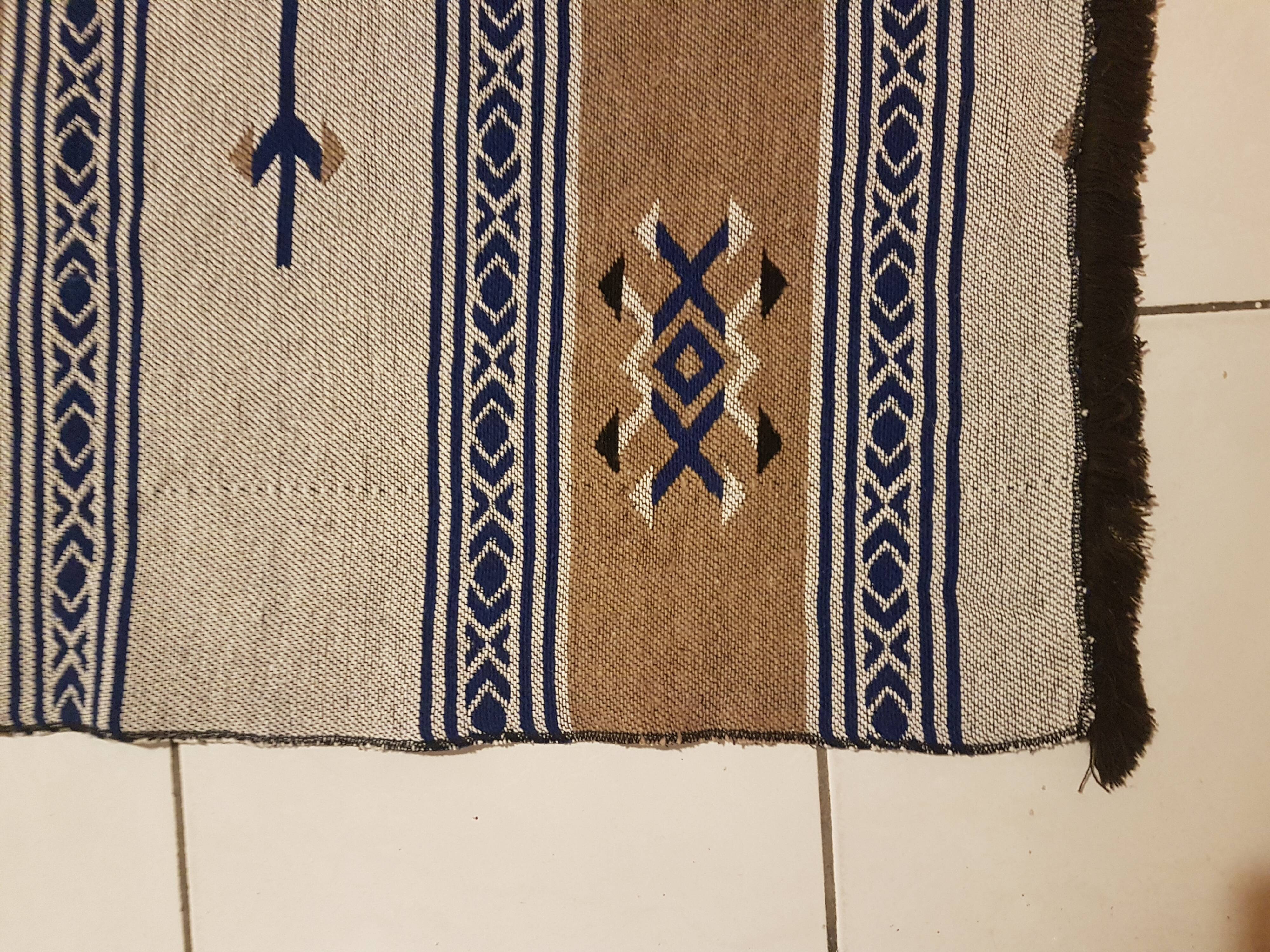 Aztec kilim carpet 99x183cm