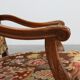 Louis XV Style Carved Walnut Armchair with Needlepoint Upholstery, France