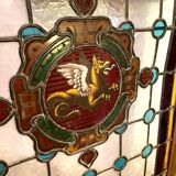 Stained glass windows for separation or partition