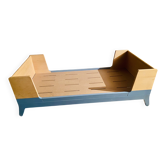 Lit enfant en bois bicolore en parfait etat