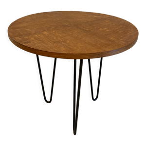 Table basse tripode vintage