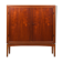 Mid century danish teak and birch wood cabinet