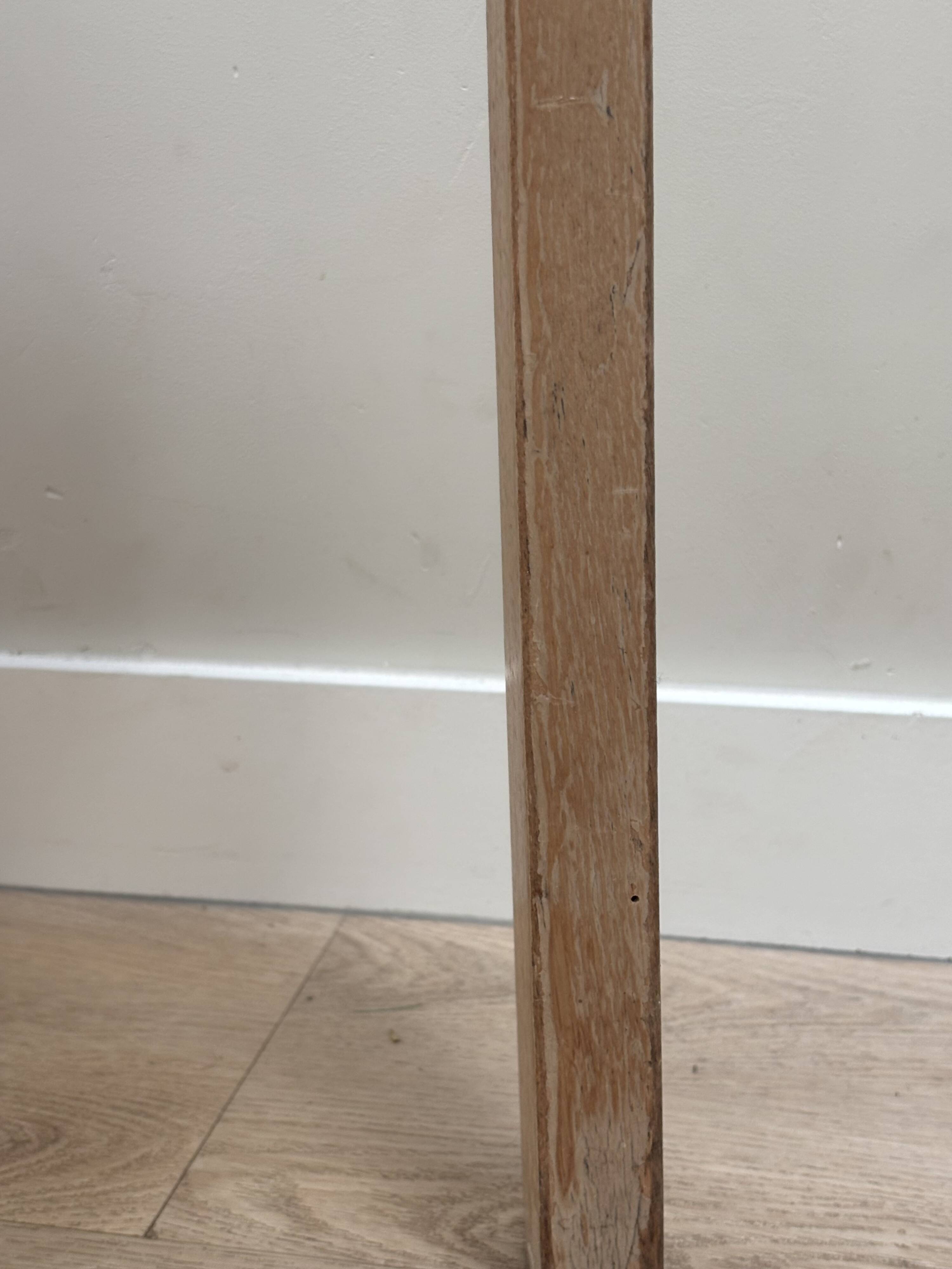 Alvar Aalto Artek Stool 60 Finland 1950s Vintage Birch Original Patina