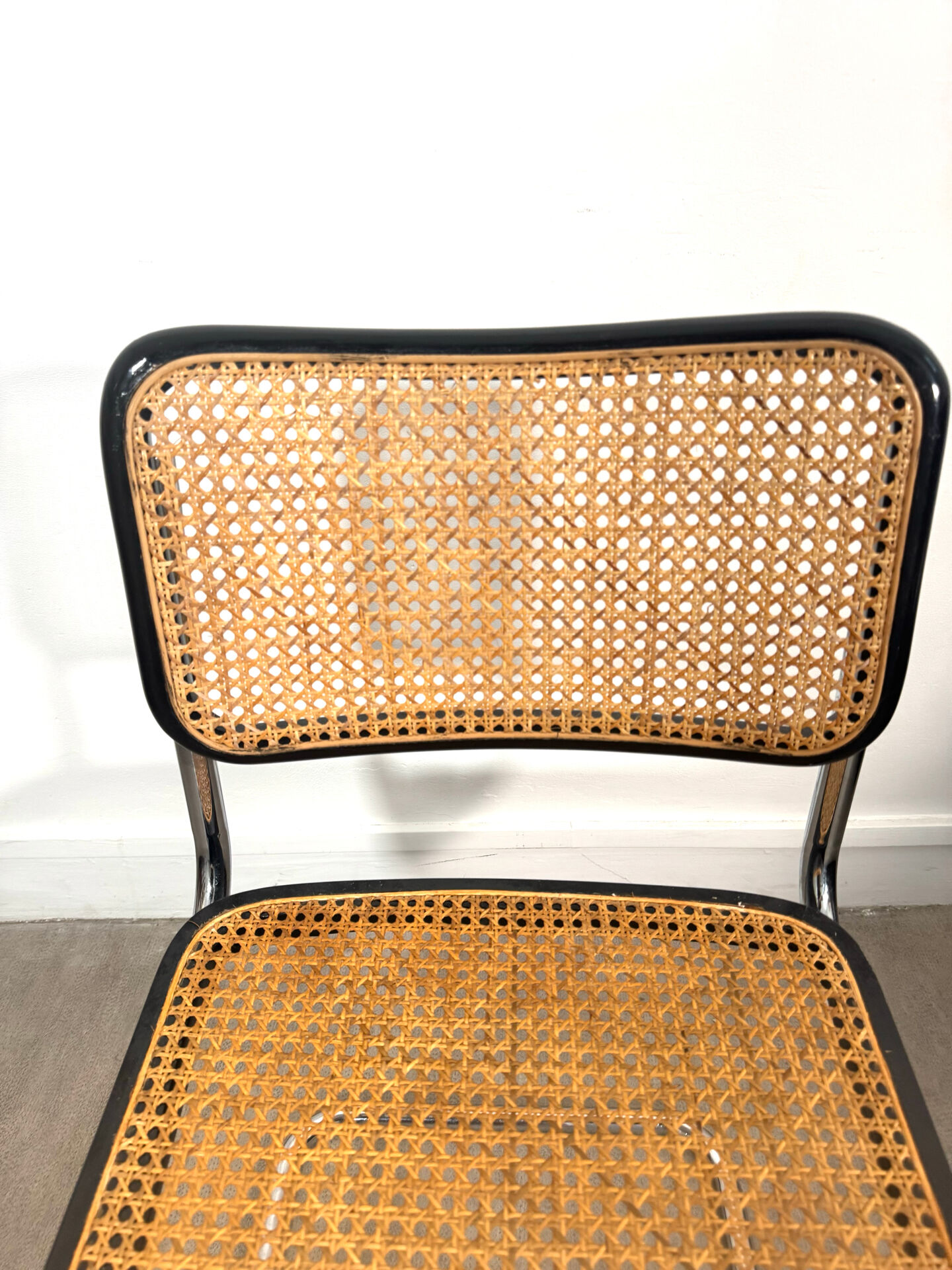 Marcel Breuer B32 Cesca chair made in Italy