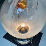 Italian table lamp in the style of vintage carlo nasson or toni zucchier