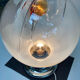 Lampe à poser italienne esprit carlo nasson ou toni zuccheri vintage