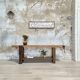 Carpenter's workbench in solid wood