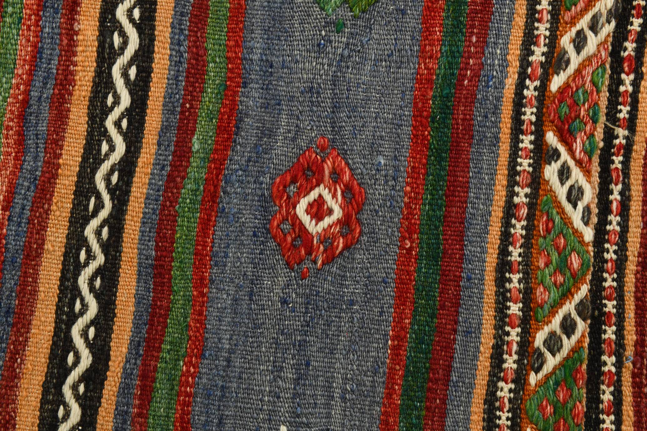 Tapis Oushak 6x10, tapis kilim antique, tapis de salon, 169x300