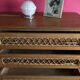60s rattan and compass feet dresser