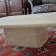 Travertine coffee table