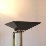 Brass lamppost and 80s plexiglass
