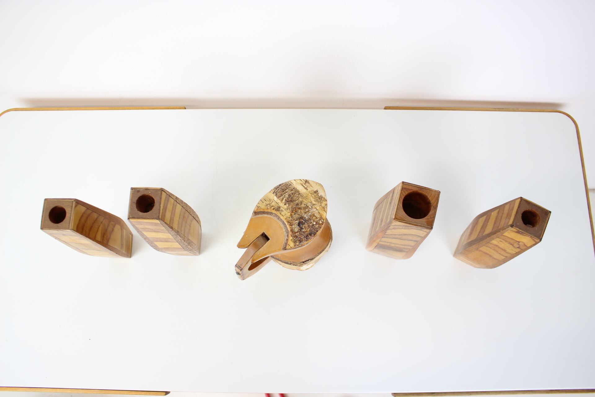 Wooden Handmade Items 1950s,Czechoslovakia