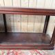 Art Deco trade counter – Display case and drawers – Stained mahogany wood – A