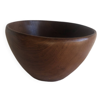 Vintage Sandinave Teak salad bowl