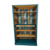 Antique bookcase or shelf cabinet