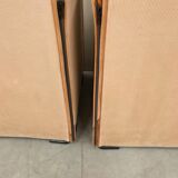 Ensemble de 6 fauteuils de pause Mario Bellini 401 - Cassina - années 1970