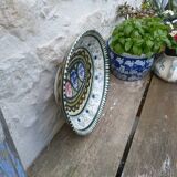 Large hollow ceramic dish from Quimper design L'Helguen André Keraluc