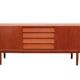 1960s teak sideboard Nils Johnsson for Troeds/Sweden