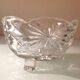 Cut glass pocket empty / vintage 60s-70s
