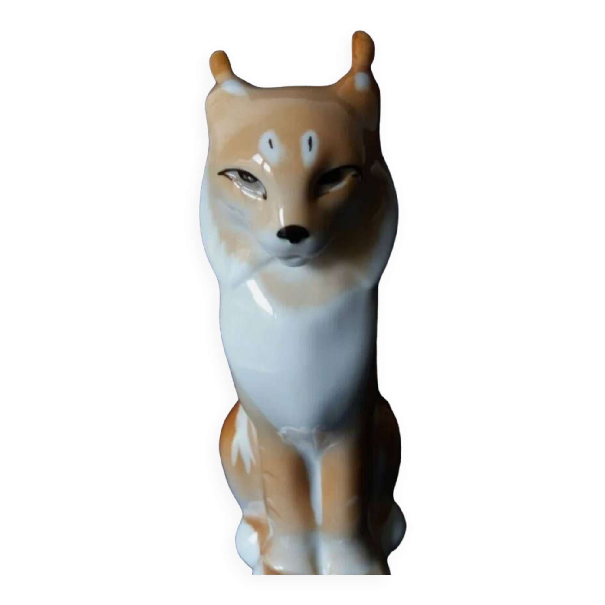 Lynx in Leningrad porcelain known as Lomonosov