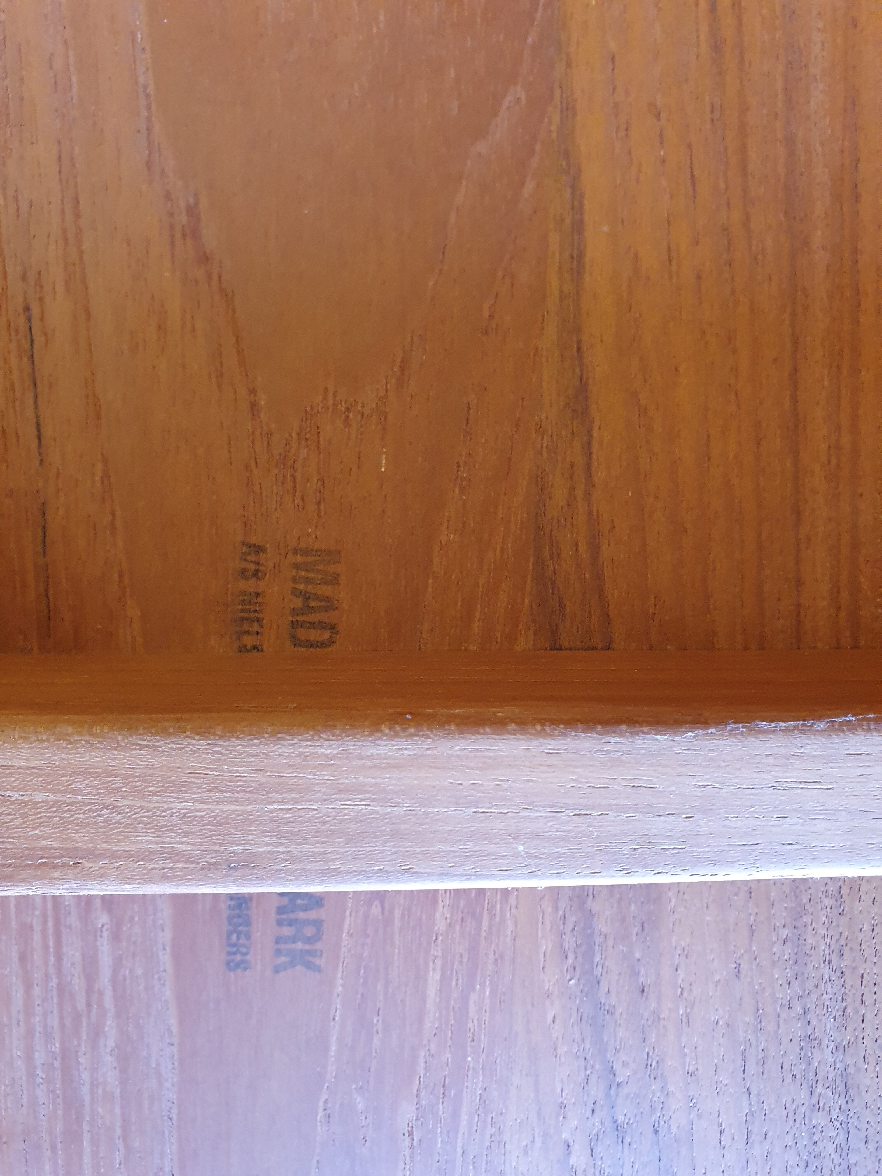 Teak coffee table Niels Bach, Denmark 1970