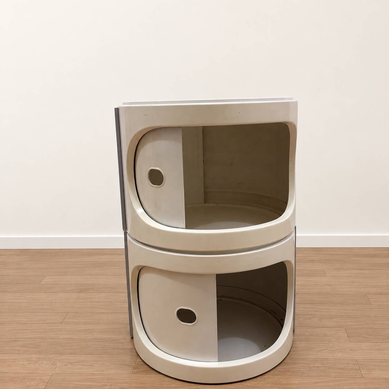 Paire de modules de rangement années 70