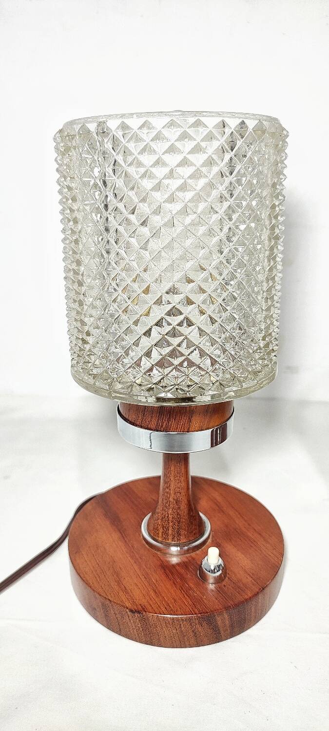 Par de lámparas de mesa. España, 1970s.