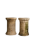 Antique Terracotta Pedestal Columns for Planters, 1950s–1960s