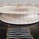 Longchamp Terre de Fer fruit bowl "ribbons" model