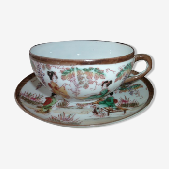 Japanese porcelain tea cup