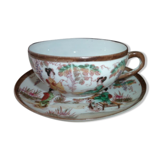 Japanese porcelain tea cup