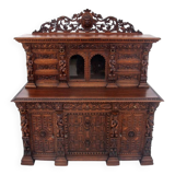 Carved buffet-chest of drawers, France, circa 1860