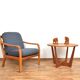 Mid-Century Danish Teak Armchair from Dyrlund, 1970s.