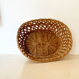 Vintage wicker basket