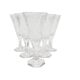 Art Deco Polish champagne glasses, 1900s, set of 6