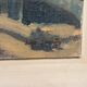 Original Swedish Oil on Panel - "Water Landscape" by Leo Janis - Signed - Vintage and Framed - 59 × 49 cm (23.2" × 19.2")