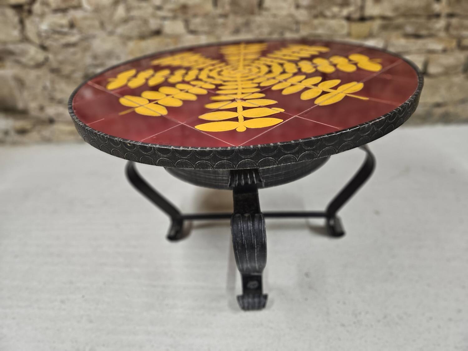 Ensemble brutaliste vintage 1970"