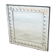 Square decorative wall mirror, 1970-1979