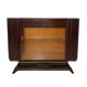Art Deco Sideboard with Vitrine in Macassar Ebony & Maple, Paris, 1930s