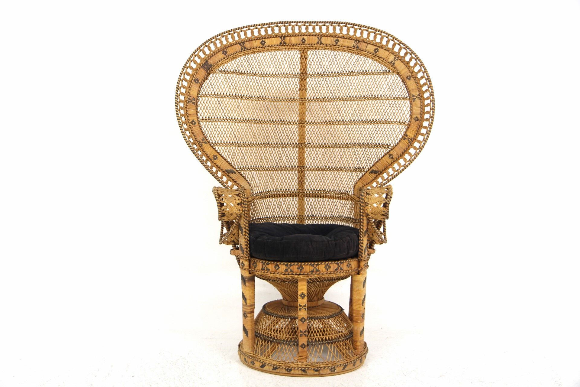 Armchair "Emmanuelle" in rattan, Sweden, 1980