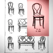 Fischel N°20 bistro chair known as OMEGA circa 1900, not Thonet.