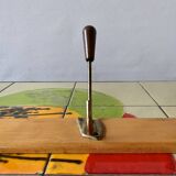 Vintage wall coat rack - 3 hooks