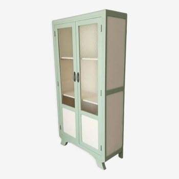 Art Deco glass cabinet 50s