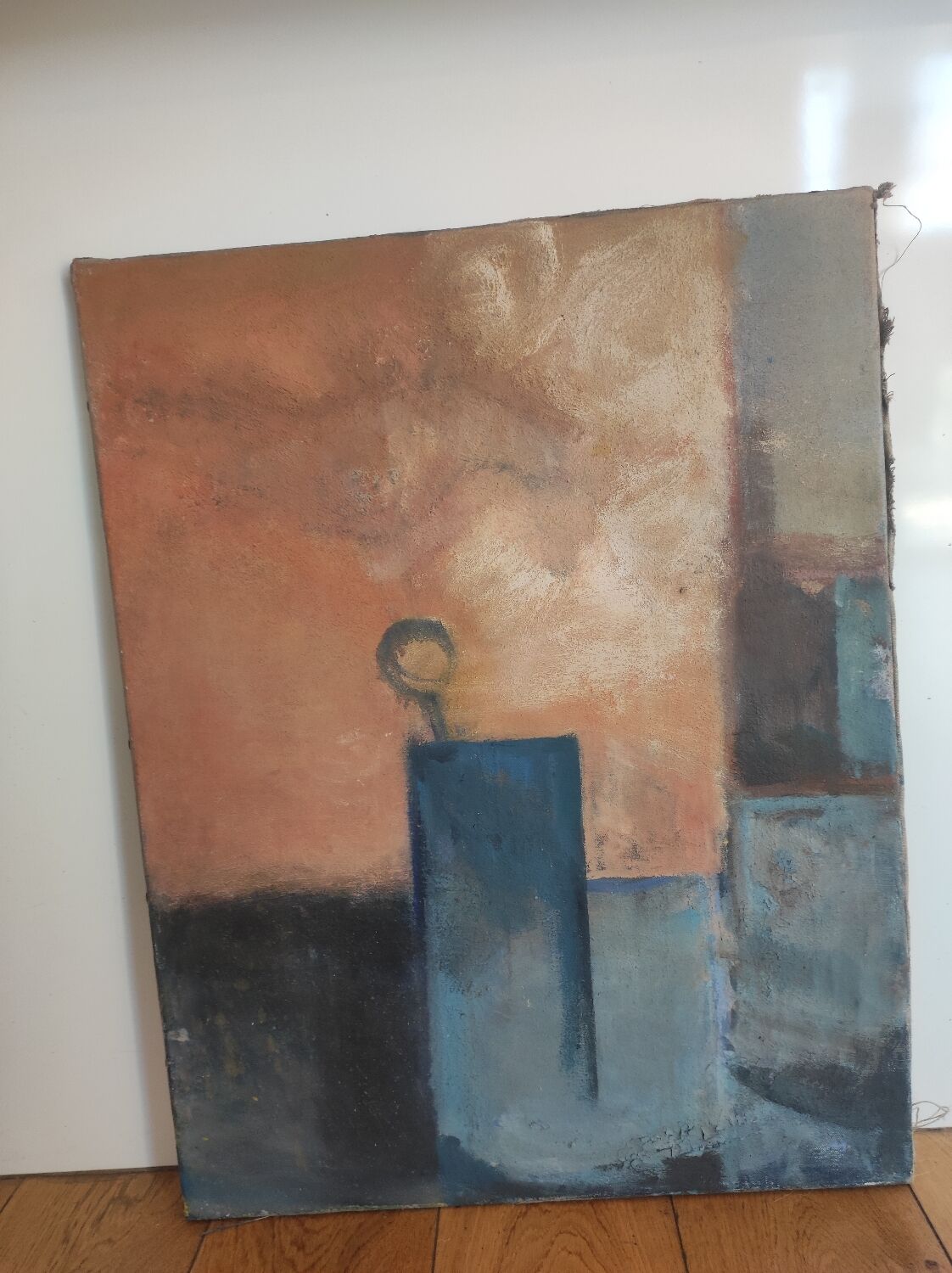 Modern painting vase