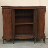 Bibliothèque de marqueterie style Empire