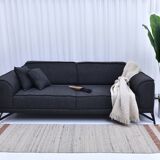 285x70 cm wool runner carpet, beige orange wool kilim carpet, vintage kilim